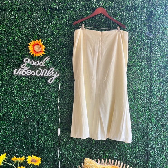 Metrostyle Elegant Black And White Contrast Color Suit Double-Breasted Size 20 - Picture 12 of 13